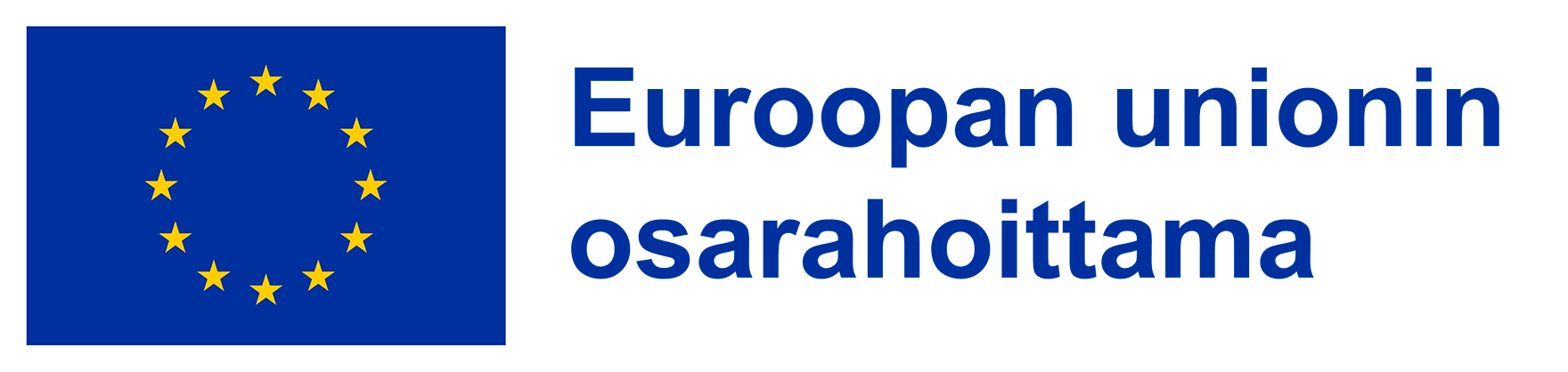 Euroopan unionin osarahoittama - logo.