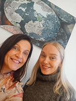 Minna Kuusela ja Anna Pekkarinen