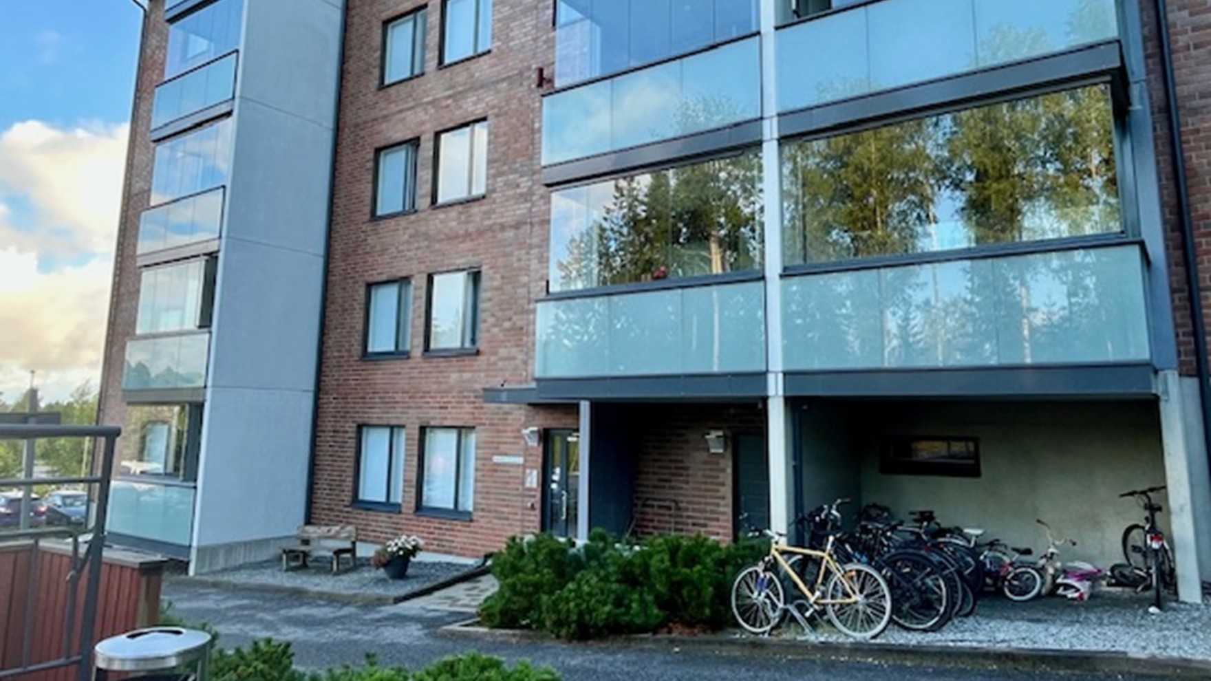 Silvonrinteen sisäänkäynti.