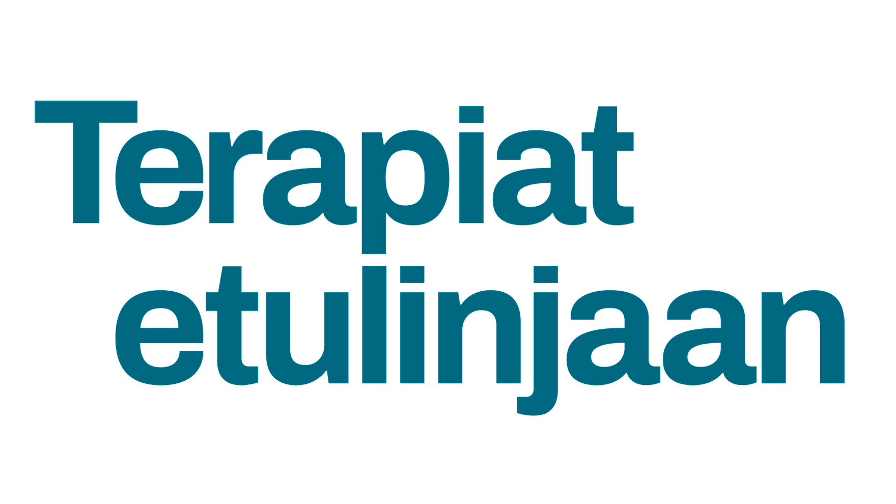 Terapiat etulinjaan -logo, linkki Terapianavigaattori-sivulle.