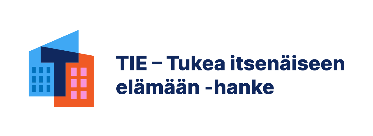 TIE - Tukea itsenäiseen elämään -hankkeen logo